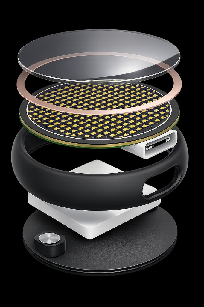 PixlTag exploded view